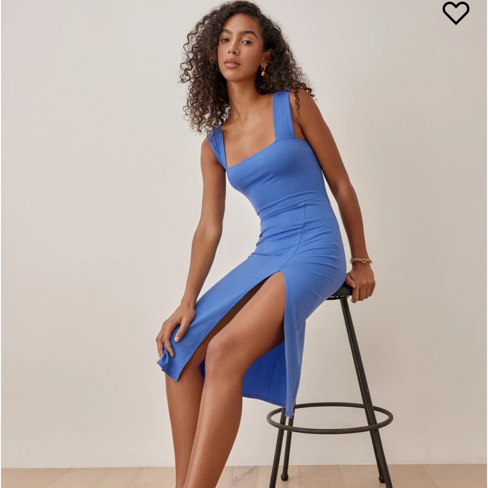 Reformation Cassi Dress - Dusk Size Medium NWT